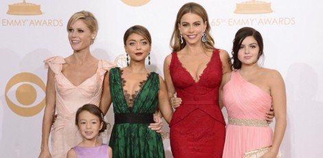 Las actrices de 'Modern Family' en la alfombra roja de los Emmy 2013