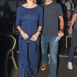 Carles Puyol y Vanesa Lorenzo en el estreno de 'The Hole' en Barcelona