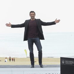 Hugh Jackman posa en el Festival de San Sebastián 2013