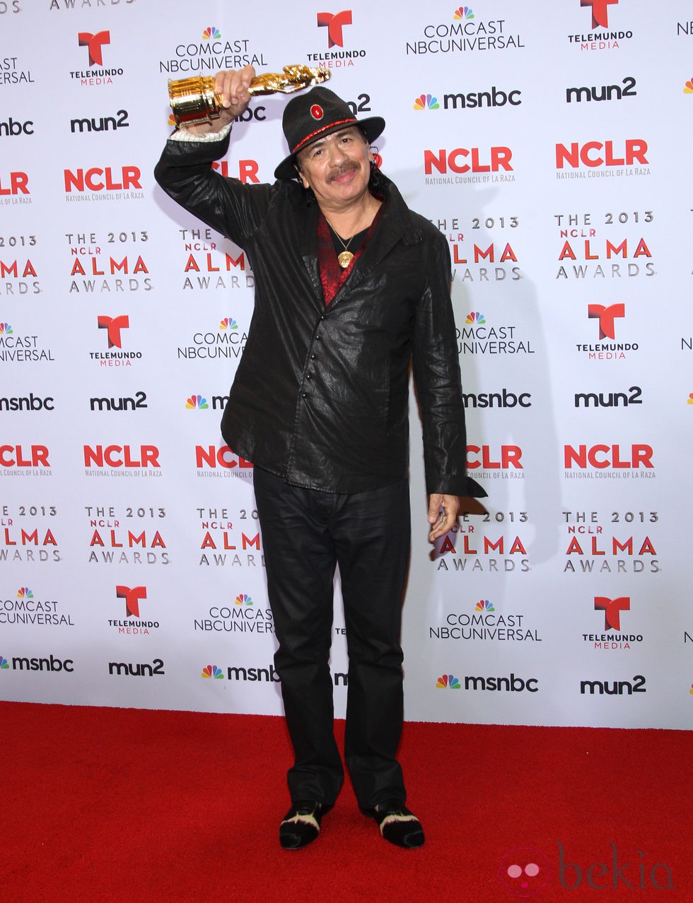 Carlos Santana en los premios ALMA 2013