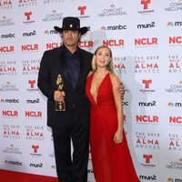 Robert Rodriguez y Alexa Vega en los premios ALMA 2013