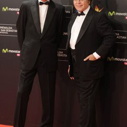 Vittorio y Lucchino en la gala de clausura del Festival de San Sebastián 2013