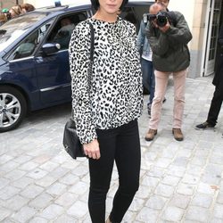 Leigh Lezark en el desfile de Giambattista Valli en la Paris Fashion Week