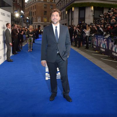 Javier Bardem en el estreno de 'El Consejero' en Londres