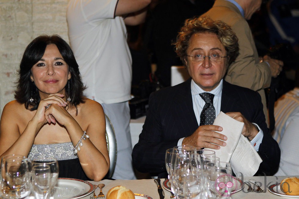 Isabel Gemio y José Víctor Rodríguez Caro en los Premios La Pesquera 2013