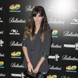 Lucía Ramos en la presentación de los Premios 40 Principales 2013