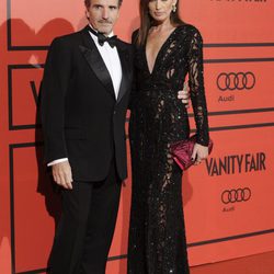 Nieves Álvarez y Marco Severini en la fiesta del V aniversario de Vanity Fair