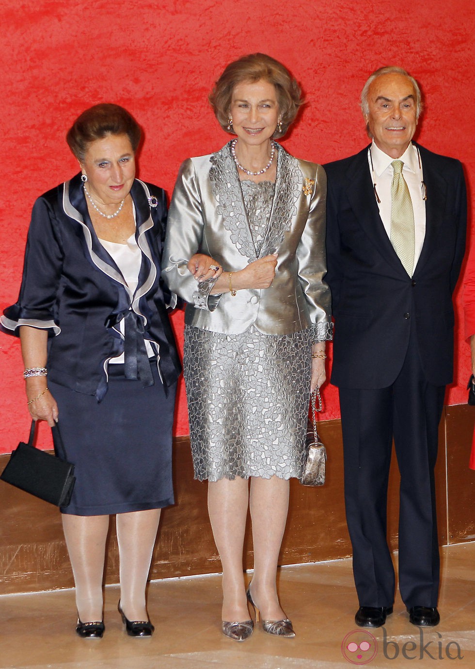 Reina Sofía y los Duques de Soria en el homenaje a Carlos Zurita