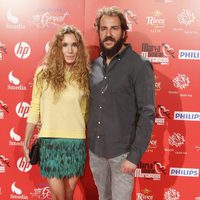 Borja Thyssen y Blanca Cuesta en el estreno del musical 'Marta tiene un marcapasos'