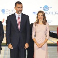 Los Príncipes Felipe y Letizia en la clausura del 'Spain Startup & Investor Summit'