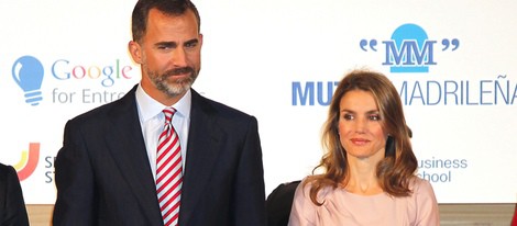 Los Príncipes Felipe y Letizia en la clausura del 'Spain Startup & Investor Summit'