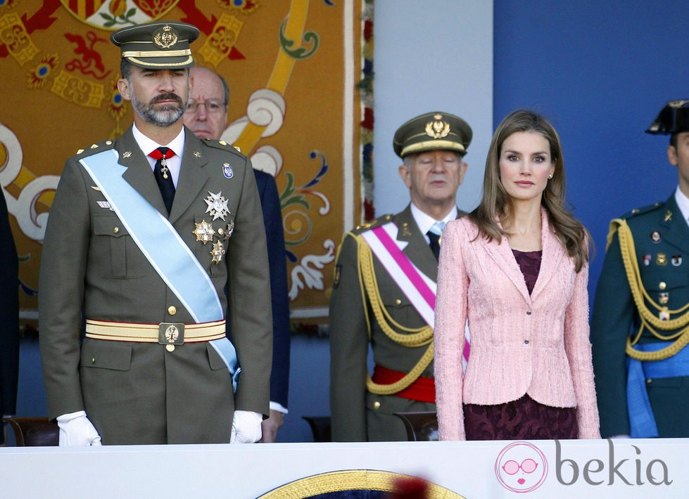 Los Príncipes de Asturias en el Día de la Hispanidad 2013