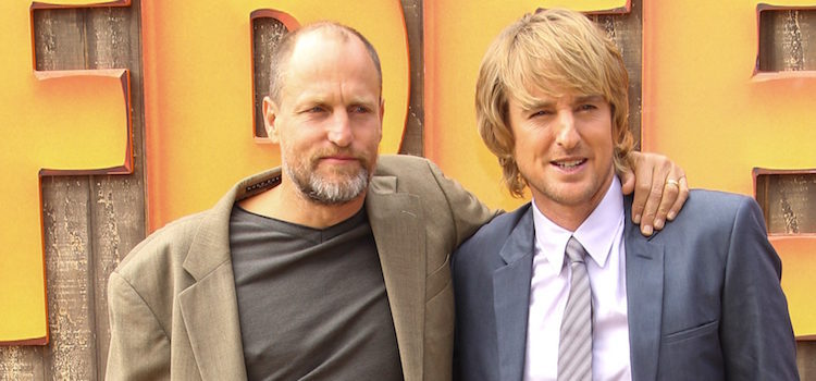 Woody Harrelson y Owen Wilson en el estreno de 'Free Birds' en Los Ángeles
