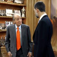 El Rey Juan Carlos y el Príncipe Felipe preparan la Cumbre Iberoamericana de Panamá