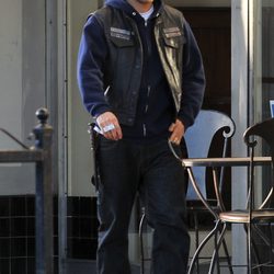 Charlie Hunnam graba en Los Angeles 'Hijos de la Anarquía'