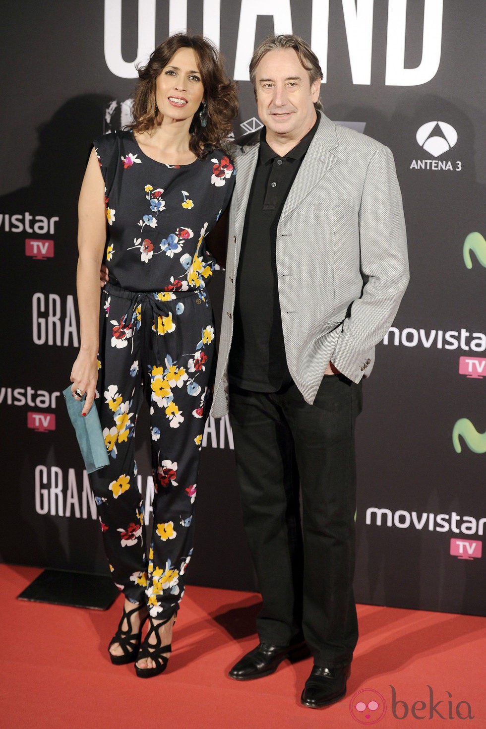 Juanjo Puigcorbé y Lola Marceli en el estreno de 'Grand Piano' en Madrid