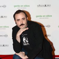 Carlos Areces en el estreno de 'Gente en sitios' en el Festival de Sitges 2013