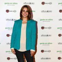 Elena Furiase en el estreno de 'Gente en sitios' en el Festival de Sitges 2013
