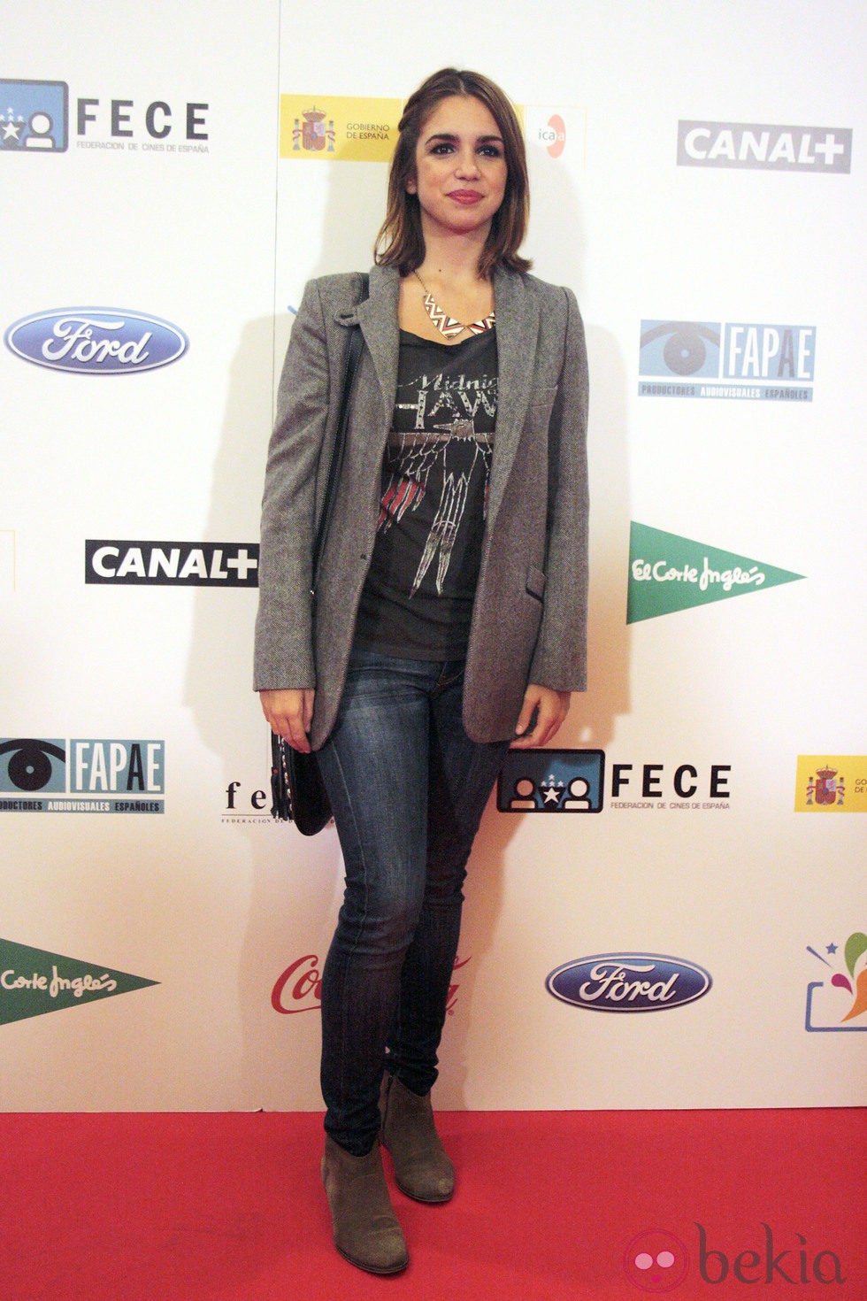 Elena Furiase en la proyección de 'Capitán Phillips' por la Fiesta del Cine