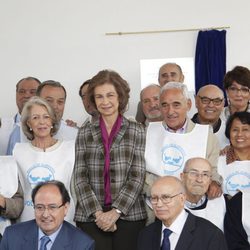 La Reina Sofía inaugura el nuevo almacén de la Fundación Banco de Alimentos de Madrid