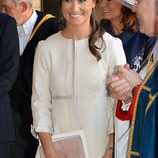 Pippa Middleton en el bautizo del Príncipe Jorge de Cambridge