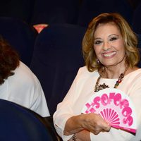 Maria Teresa Campos en el estreno de 'Más Sofocos' en Barcelona