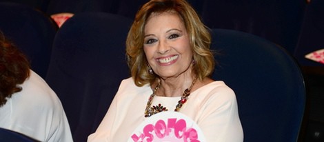 Maria Teresa Campos en el estreno de 'Más Sofocos' en Barcelona