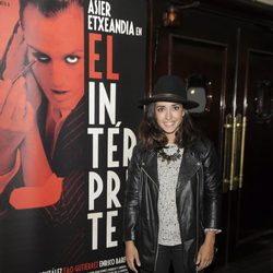 Inma Cuesta en el re estreno de 'El intérprete' en Madrid