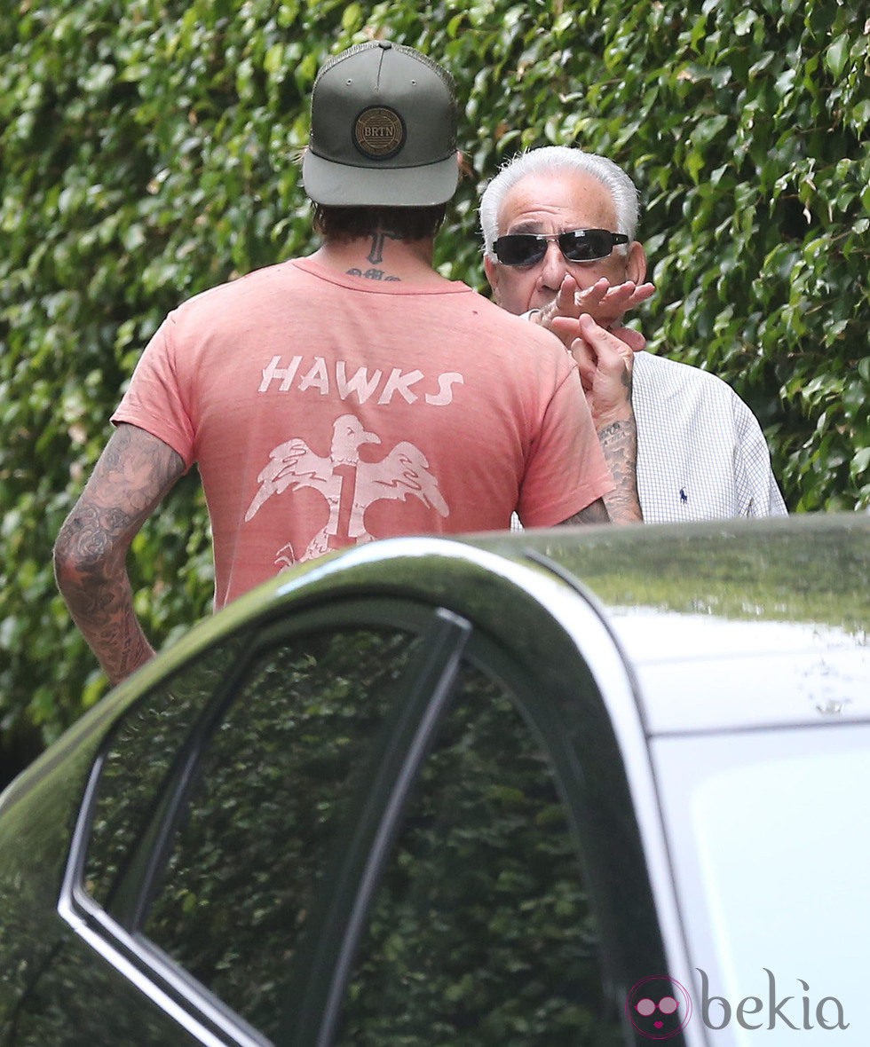 David Beckham tras su accidente de coche en Beverly Hills