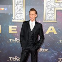 Tom Hiddleston en la premiere de 'Thor: El mundo oscuro' en Berlín