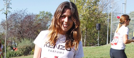 Adriana Ugarte en una carrera solidaria en Madrid