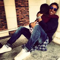 David Bustamante se abraza a su hija Daniella