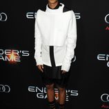 Jaden Smith en la premiere de 'El juego de Ender' en Los Angeles