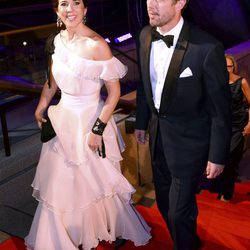Federico y Mary de Dinamarca en una gala en Sydney