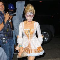 Kate Upton disfrazada en una fiesta de Halloween en Beverly Hills