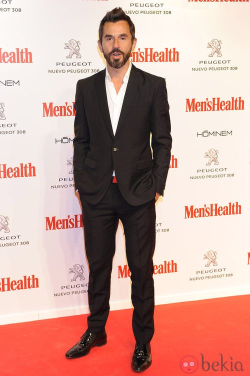 Santi Millán en los Premios Men's Health Hombres del Año 2013.