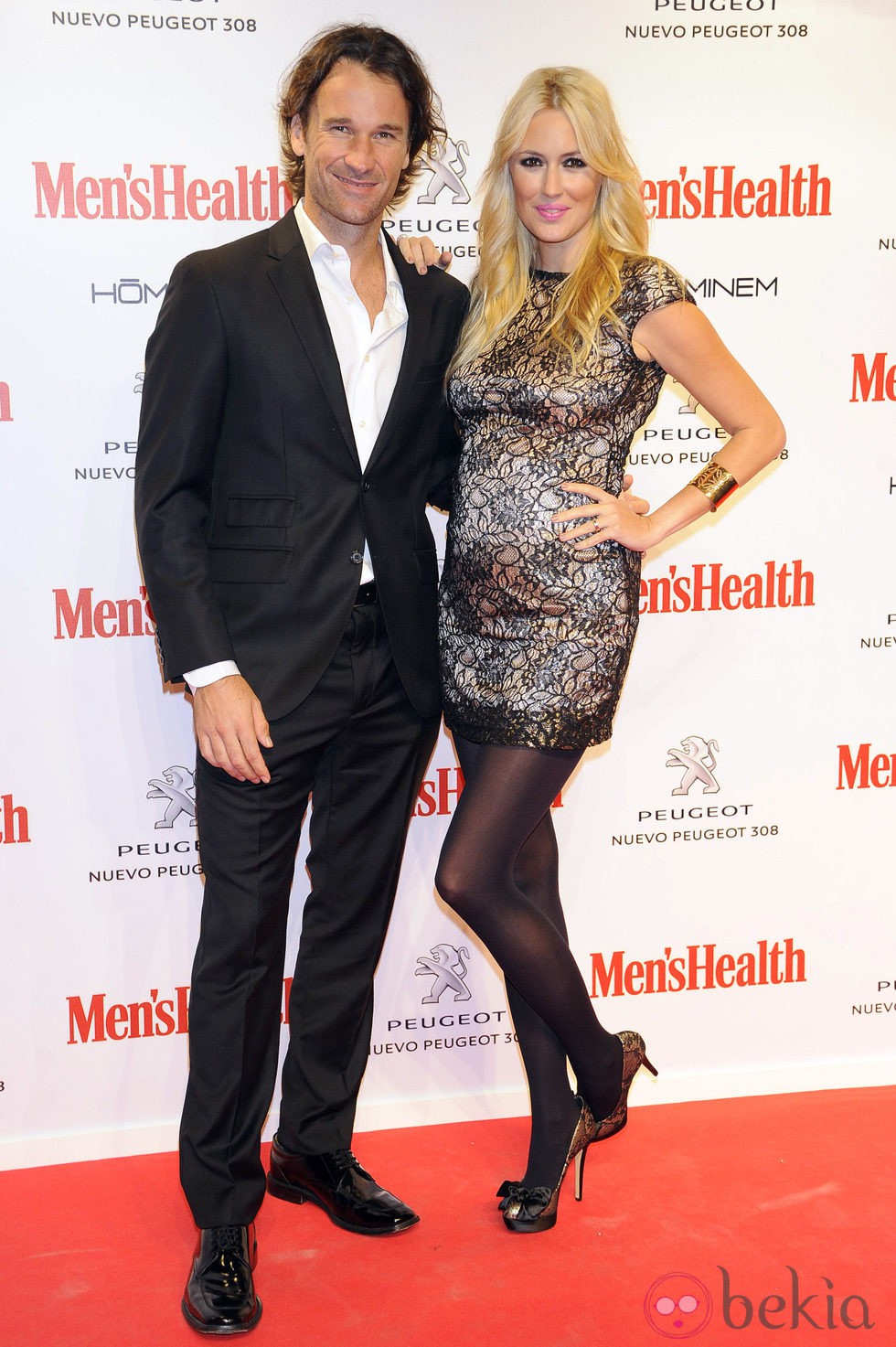 Carolina Cerezuela y Carlos Moyá en los Premios Men's Health Hombres del Año 2013