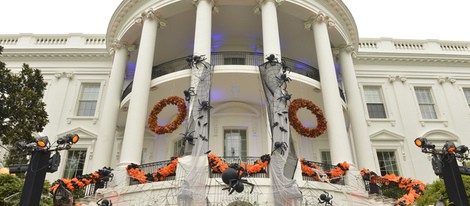 La Casa Blanca decorada para Halloween 2013