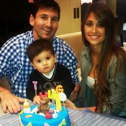 Thiago Messi celebra su primer cumpleaños en compañía de Leo Messi y Antonella Roccuzzo
