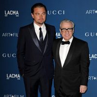 Leonardo DiCaprio y Martin Scorsese en la gala LACMA Art + Film