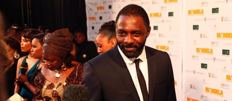 Idris Elba en el estreno de 'Mandela, un largo camino hacia la libertad' en Johannesburgo