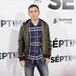 David Castillo en el estreno de 'Séptimo'