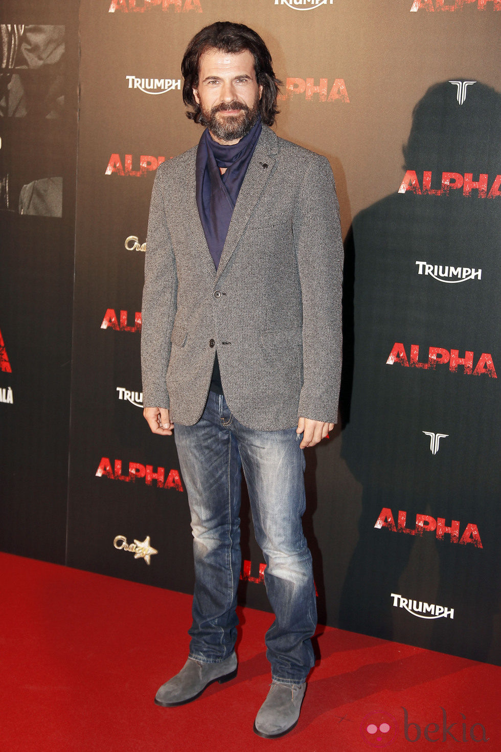 Rodolfo Sancho en el estreno de 'Alpha'