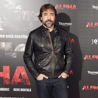Javier Bardem en el estreno de 'Alpha'