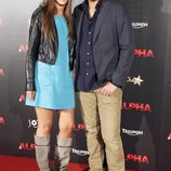 Alberto Ammann y Clara Méndez-Leite en el estreno de 'Alpha'