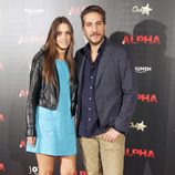 Alberto Ammann y Clara Méndez-Leite en el estreno de 'Alpha'