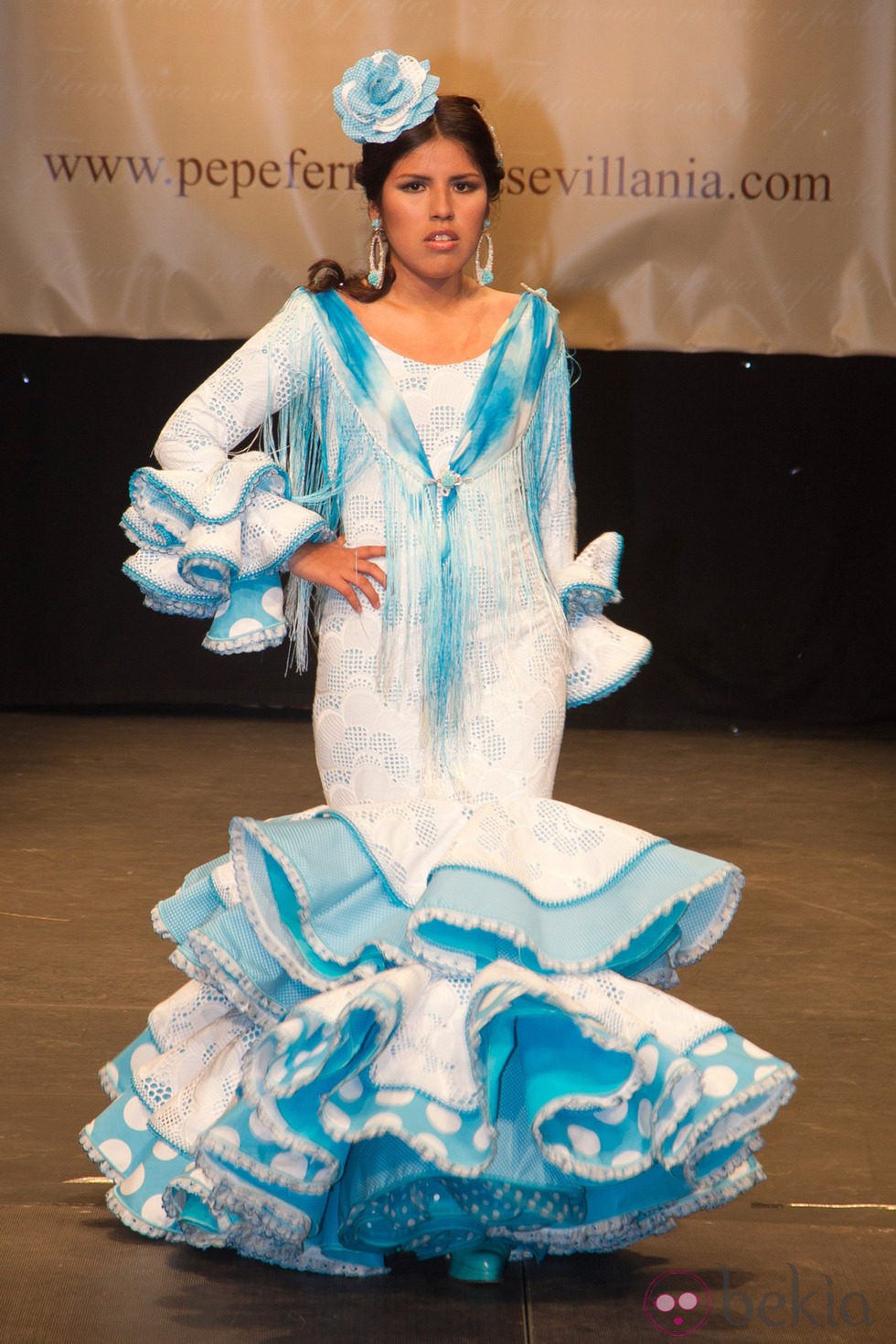 Chabelita Pantoja, en un desfile de moda