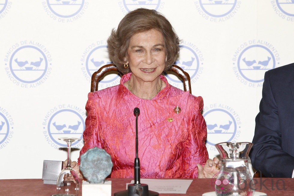 La Reina Sofía en la entrega del premio Espiga de Oro 2013