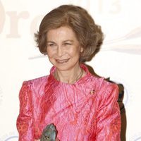 La Reina Sofía recibe el premio Espiga de Oro 2013