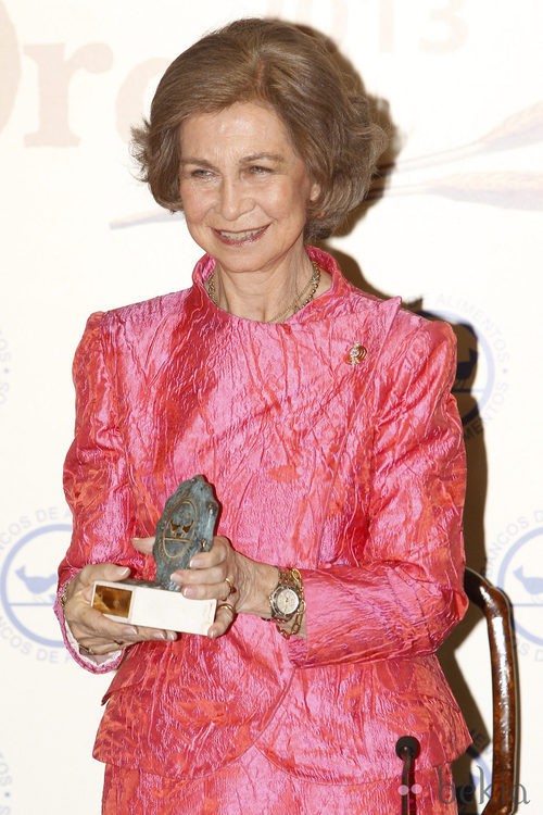 La Reina Sofía recibe el premio Espiga de Oro 2013